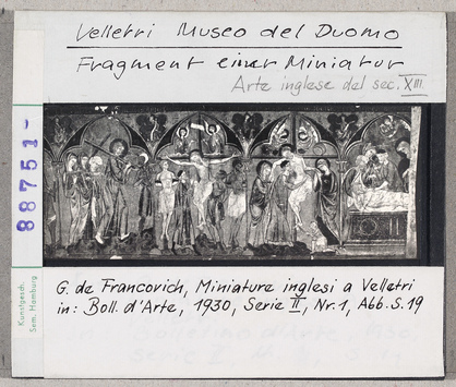 Vorschaubild Velletri: Museo del Duomo: Kreuztragung, Kreuzigung, Kreuzabnahme 